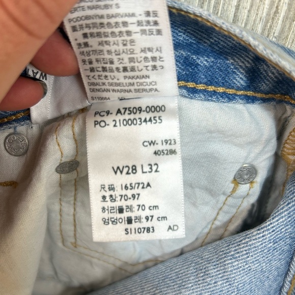 Levi's® Premium 501® '90S WOMEN'S CHAPS Size 28x32 - Picture 16 of 16